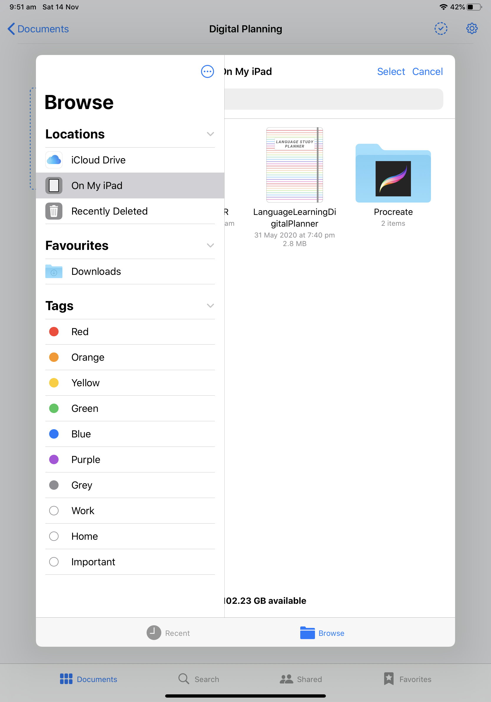 how to import digital planner to goodnotes